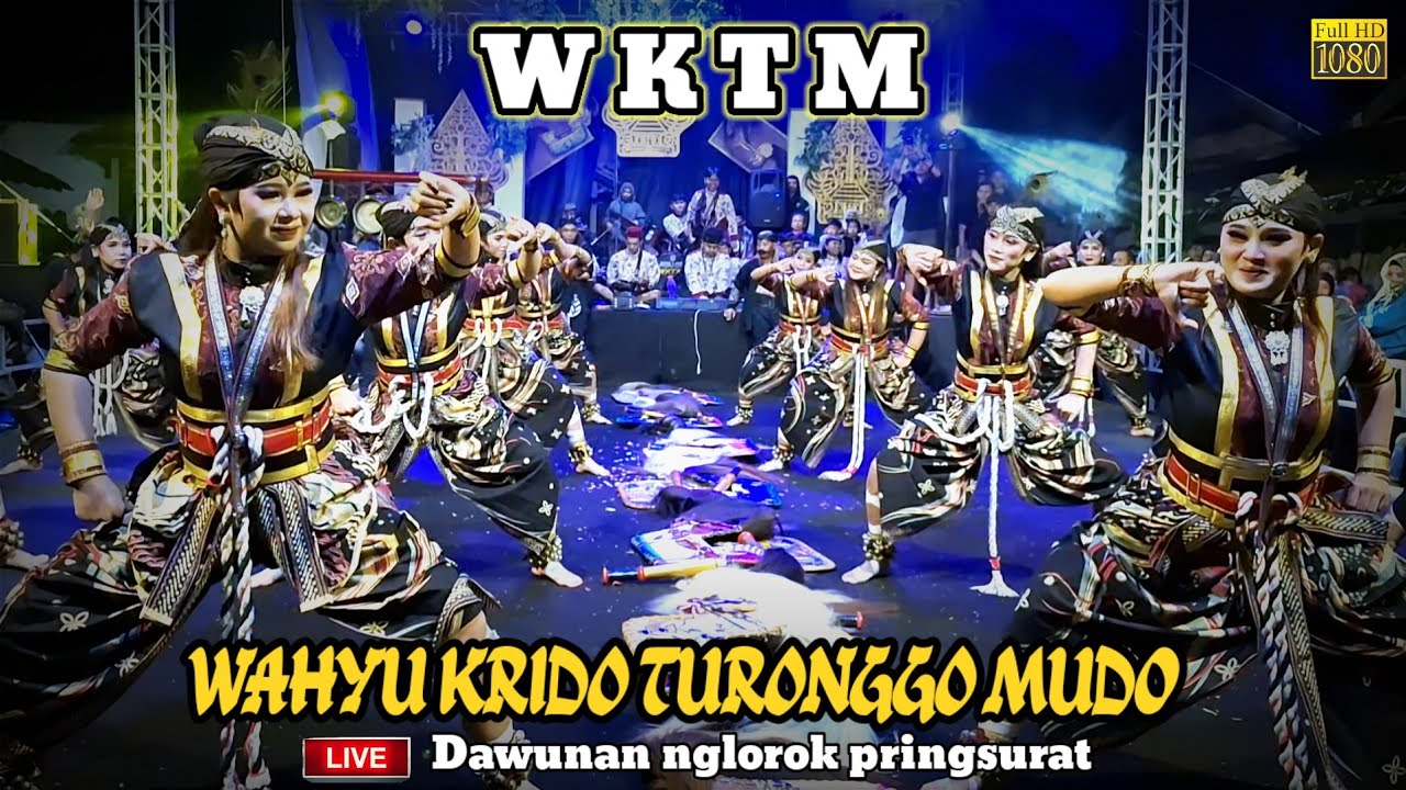LAGI VIRAL🔥🔥WAROK WKTM WAHYU KRIDO TURONGGO MUDO BRONGKOL JAMBU LIVE DAWUNAN NGLOROK PRINGSURAT 