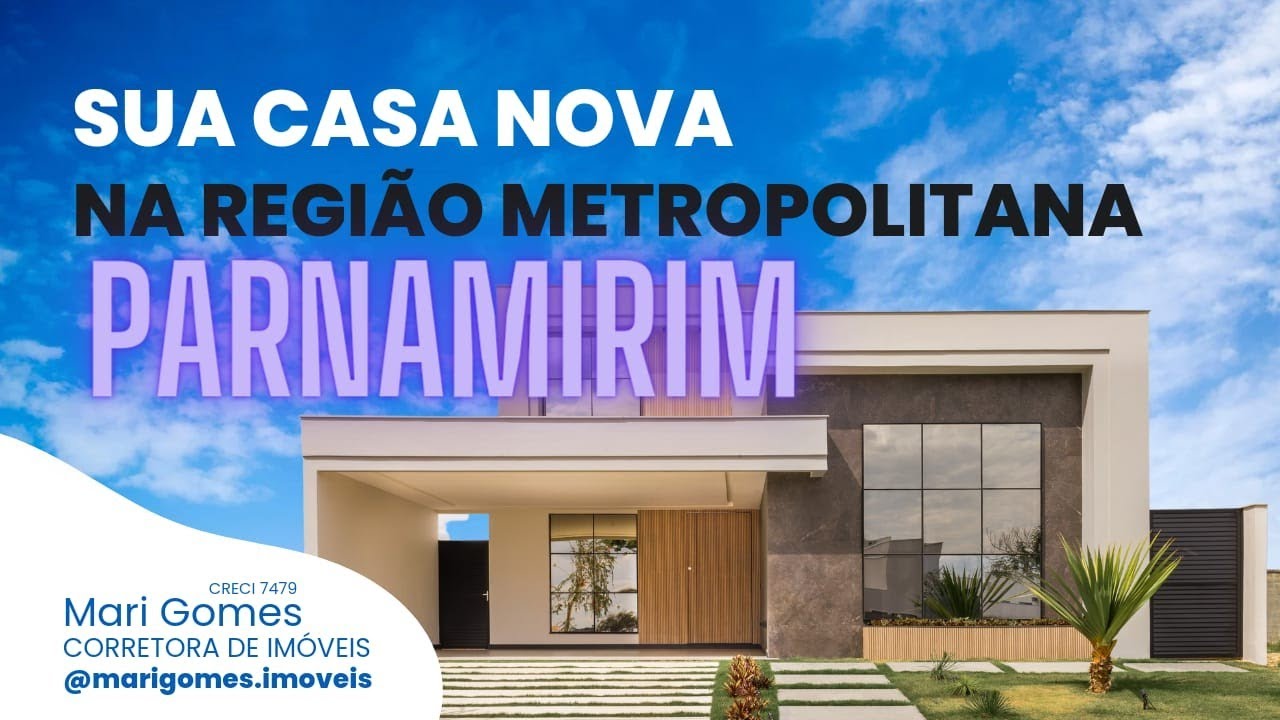 Região Metropolitana NATAL RN. Parnamirim. LIBERDADE/CAJUPIRANGA/NOVA ESPERANÇA