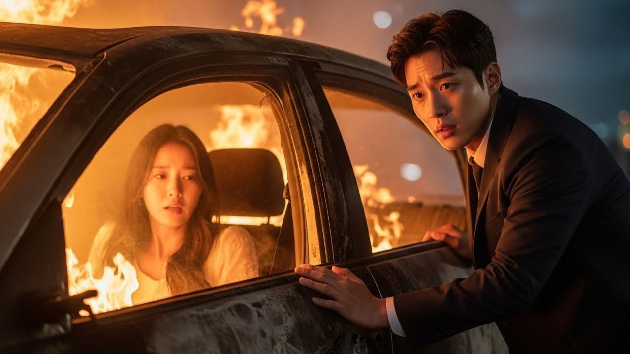 싱글대디 CEO, 불타는 차 안에서 사슬에 묶인 신부를 발견한다 – 그다음 일어나는 일은 충격 그 자체!