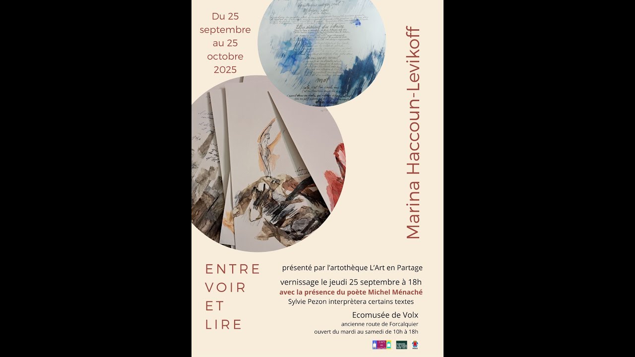 Entre Voir et Lire, Volx septembre 2025