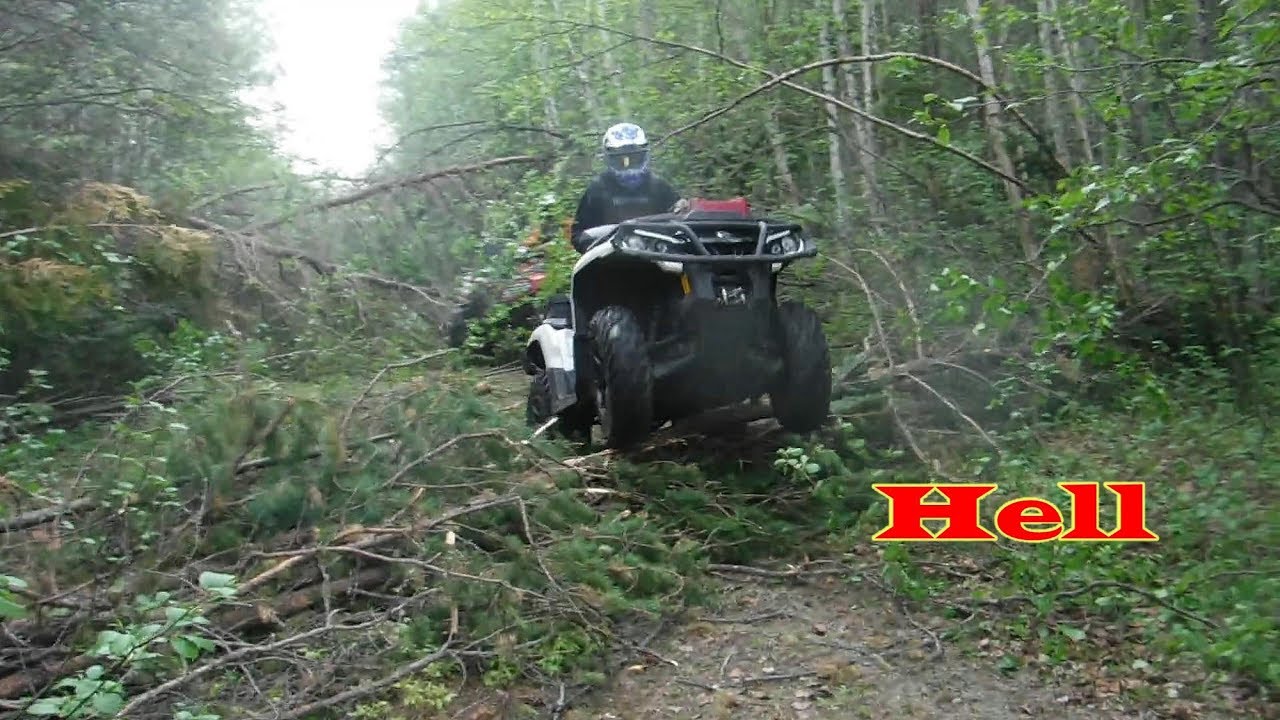 Epic Trail ATV UTV Ride Thru Hell Crazy Insane