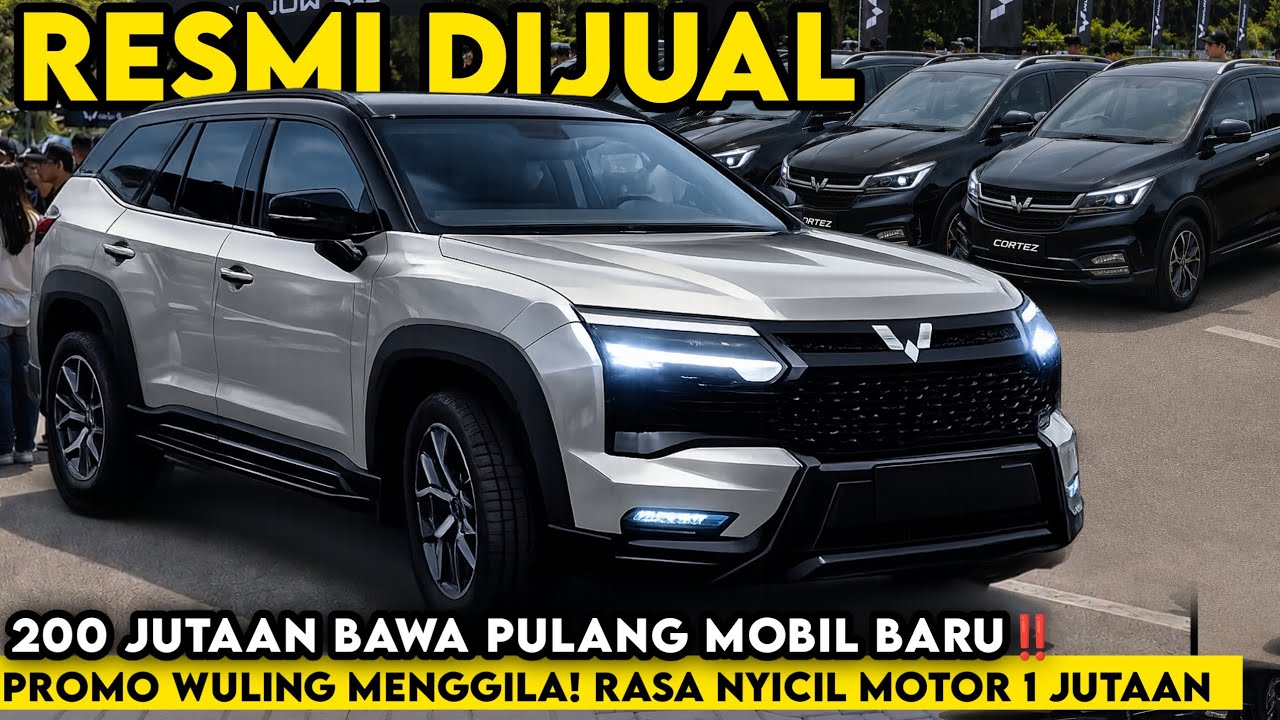 NYESAL BELI YG LAIN!! CUMA 200 Jutaan Dapat Mobil MEWAH IRIT & Canggih | PROMO WULING SADIZZ