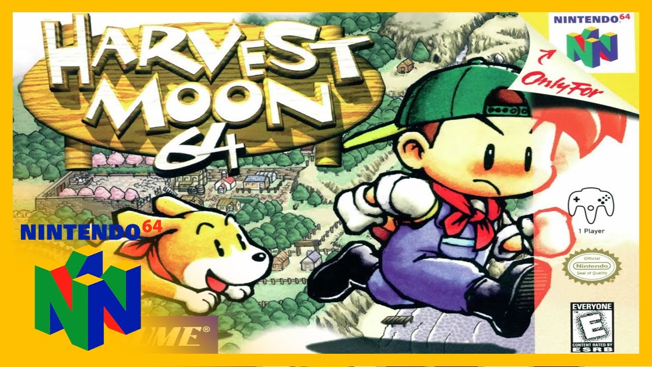 Harvest Moon 64 (1999) Nintendo 64 Gameplay - No Commentary