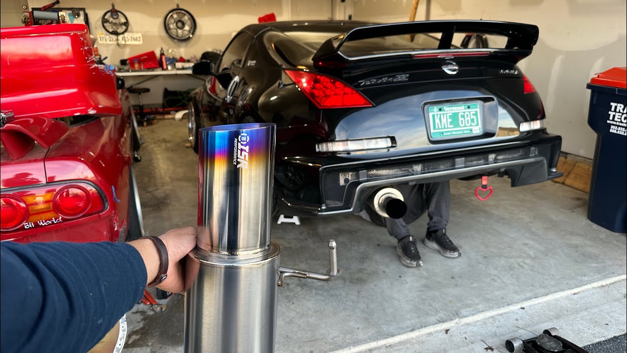 ISR Titanium single exit | Project Nismo 350z