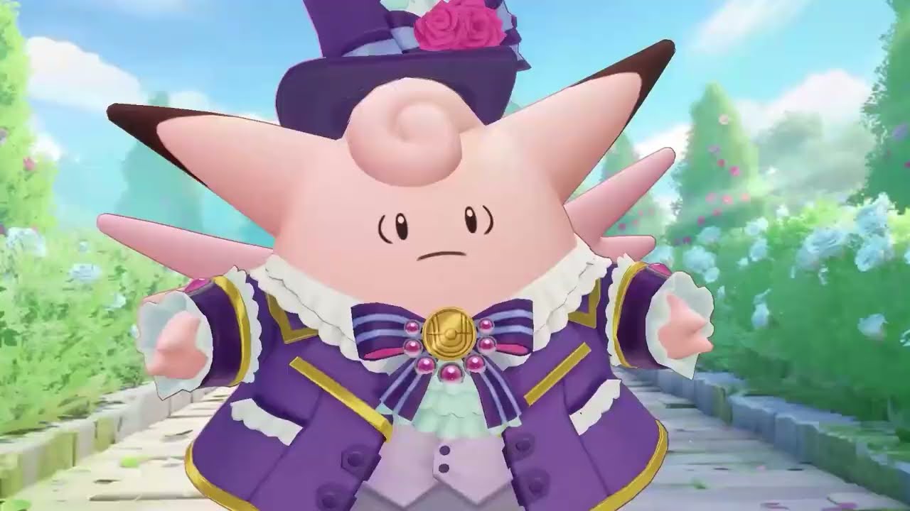 Battlepass 32: Tea Party Style Clefable and Azumarill
