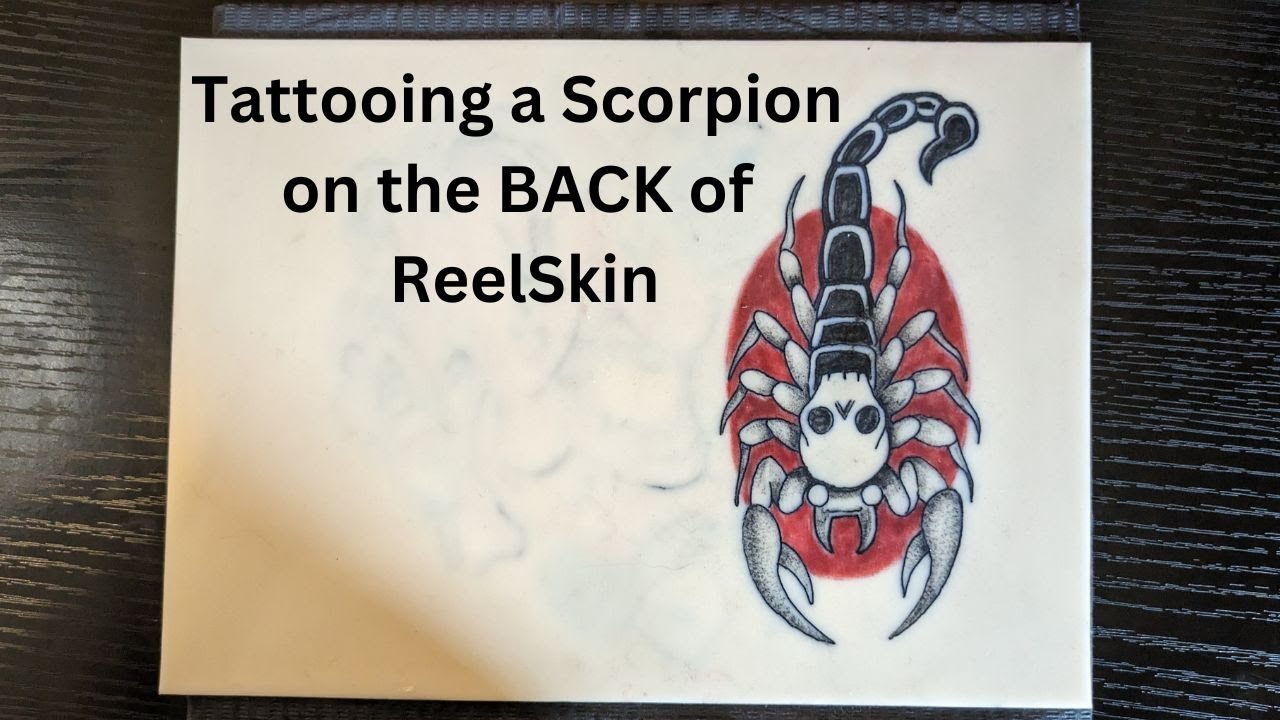 Time-Lapse Scorpion Tattoo