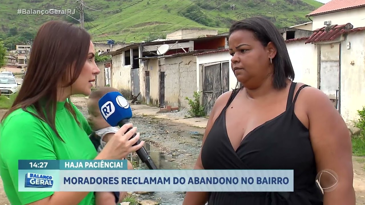 Moradores reclamam do abandono no bairro de Paciência | Balanço Geral RJ