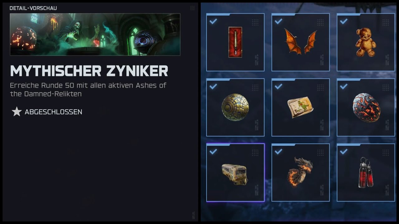 Black Ops 7 Zombies Dunkle Operation Mythischer Zyniker