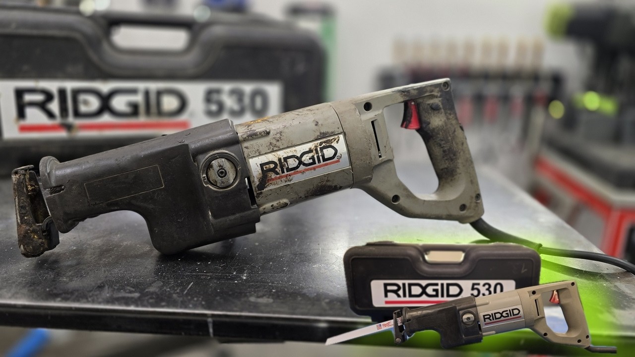 Refreshment Of Reciprocating Saw - RIDGID 530