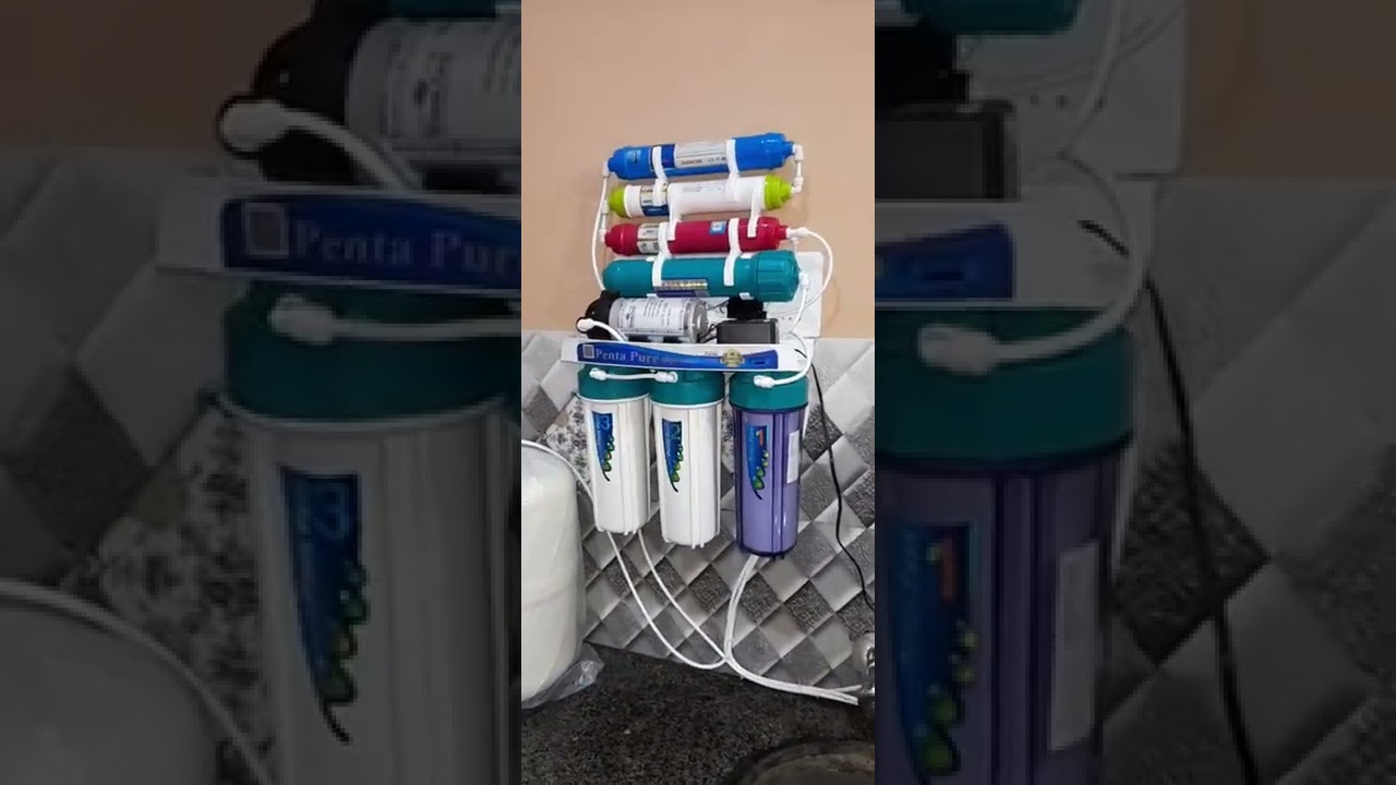 New Installation of PentaPure 7 Stages Residential Ro Water Filter Plant - Only Original Taiwan 🇹🇼