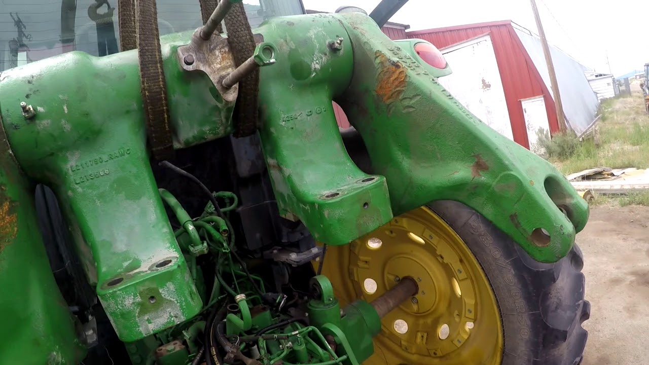 Fixing the hitch on a 6170r