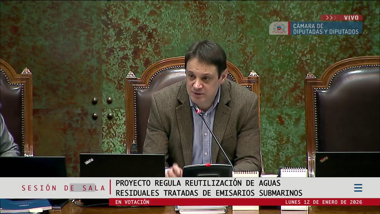 Emisión en directo de Diputadas y Diputados de Chile