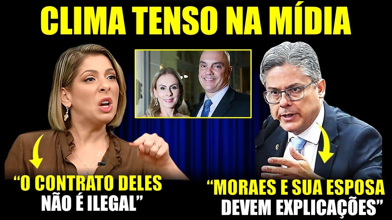 Senador destrói Moraes ao vivo, militante tenta defender e passa humilhação!