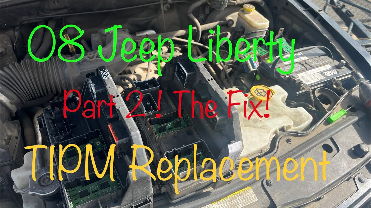 2008 Jeep Liberty - Part 2! TIPM replacement