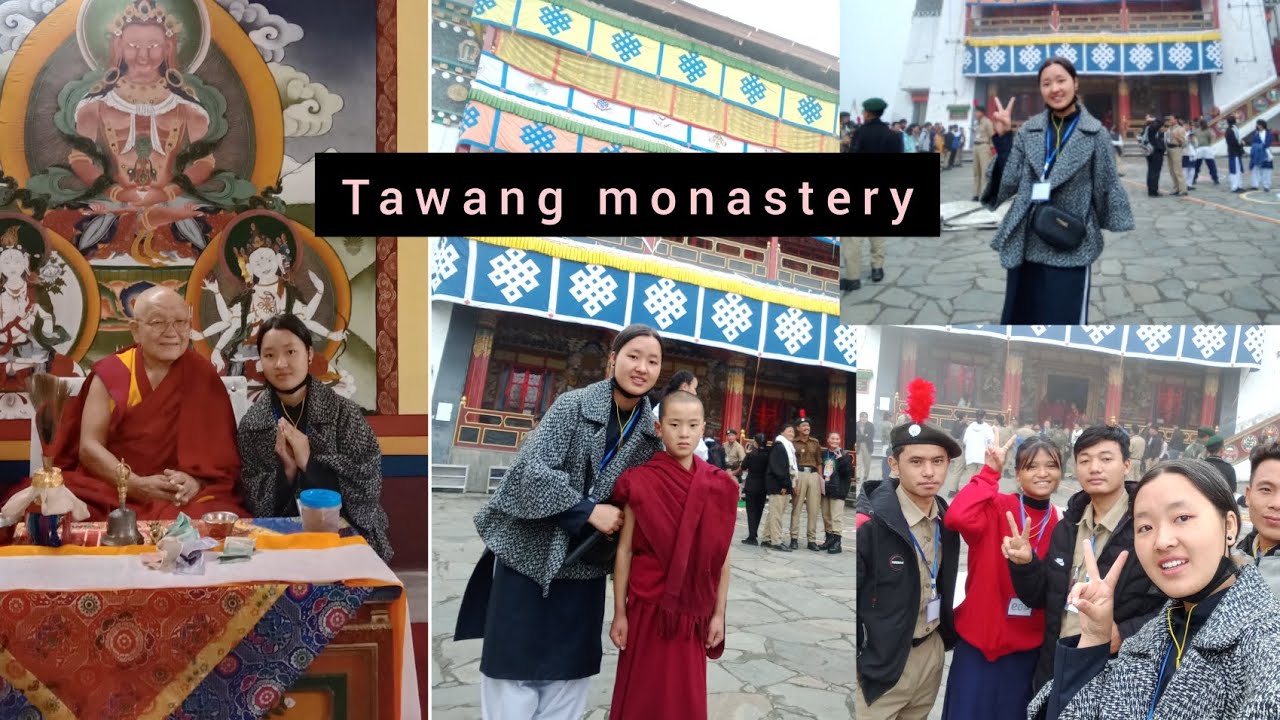 Tawang monastery 😍 || Tawang ncc camp || Anuvlog