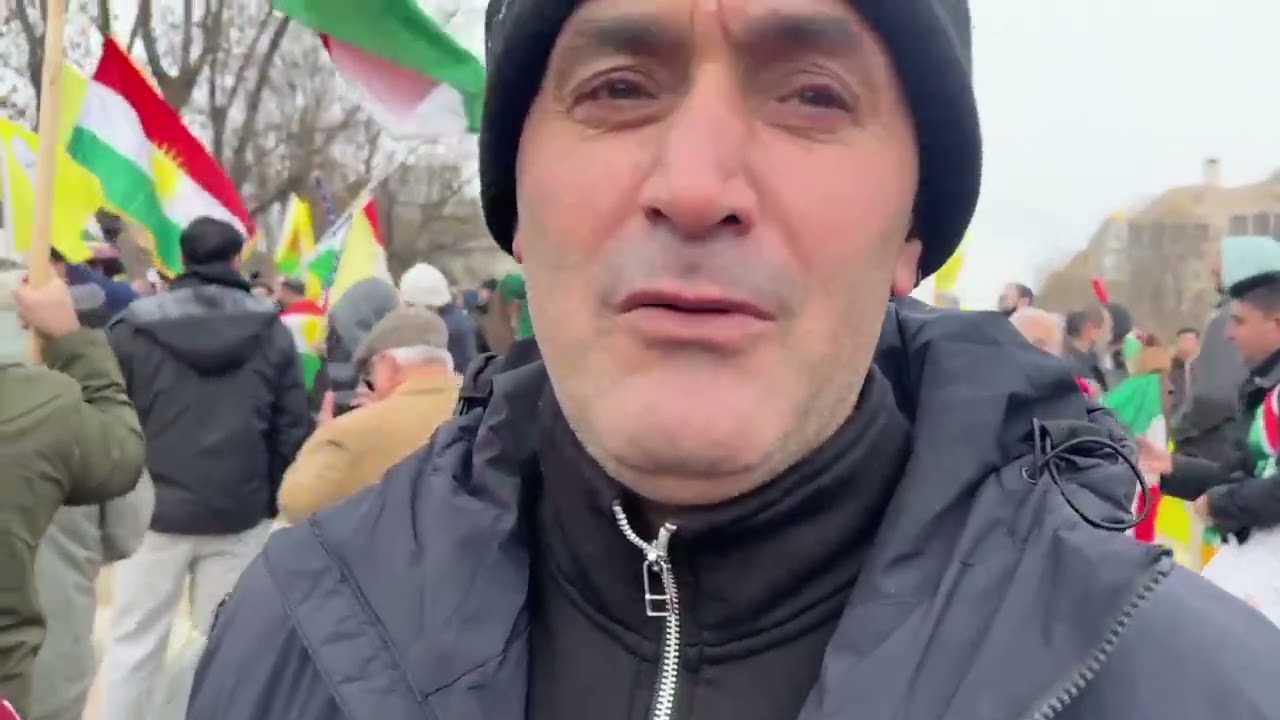 Pro Kurdish Protest in Front of the White House