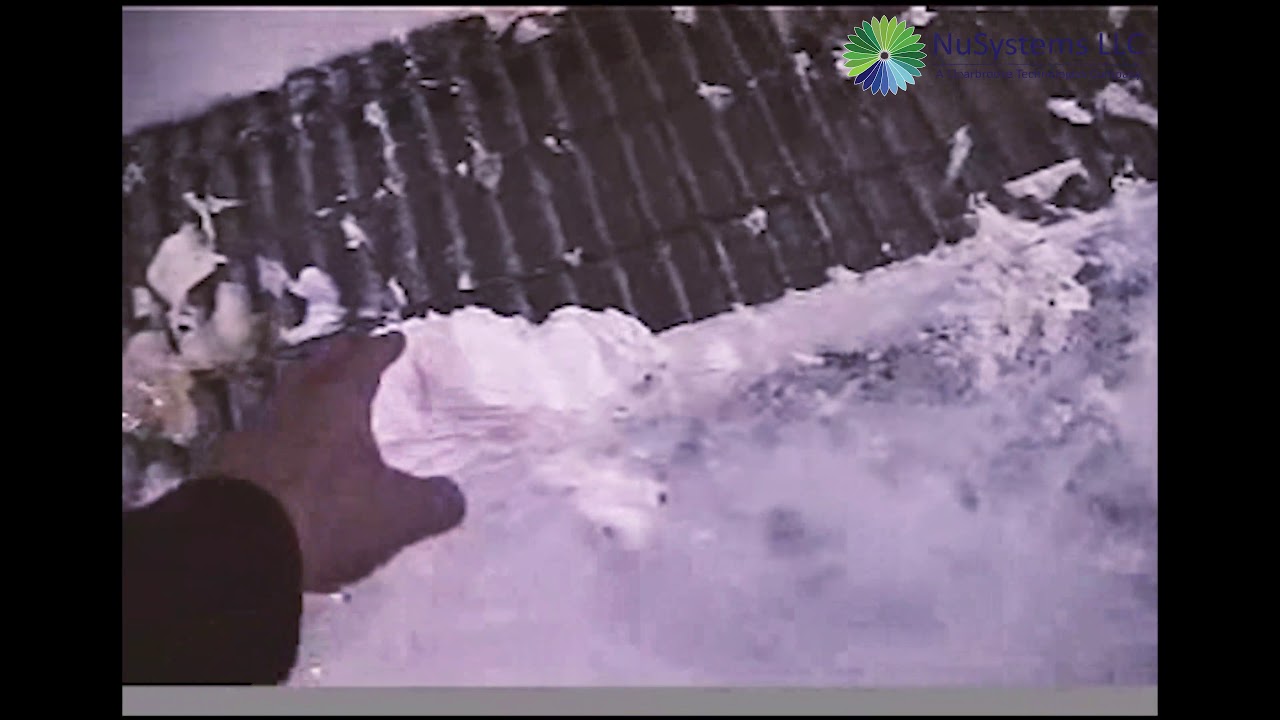 Latex vessel cleaning