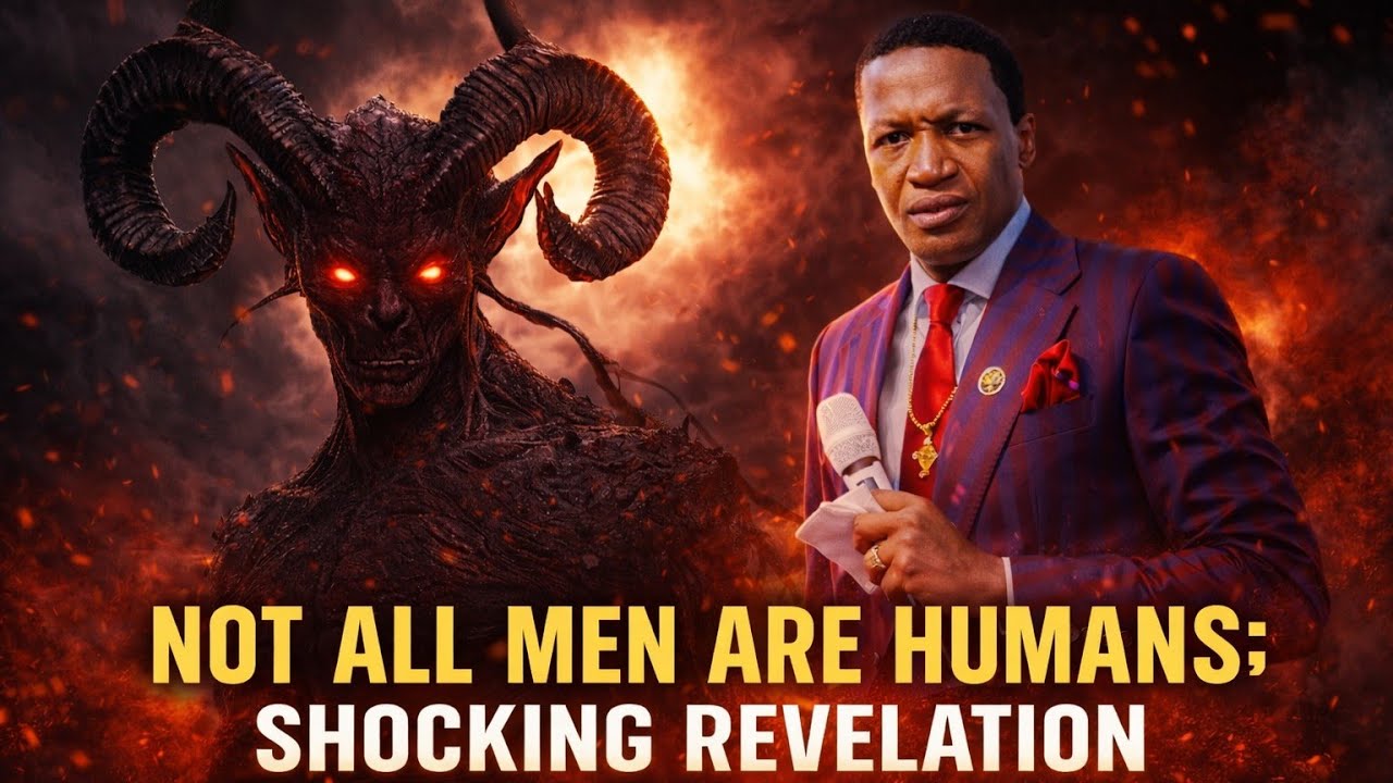 NOT ALL MEN ARE HUMAN; SHOCKING REVELATION!! Prophet Uebert Angel 