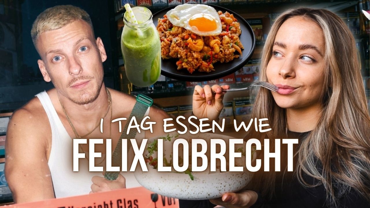 1 Tag lang essen wie FELIX LOBRECHT (vegetarisch + Nährwerte) - Gemischtes Hack Rezepte // annrahel