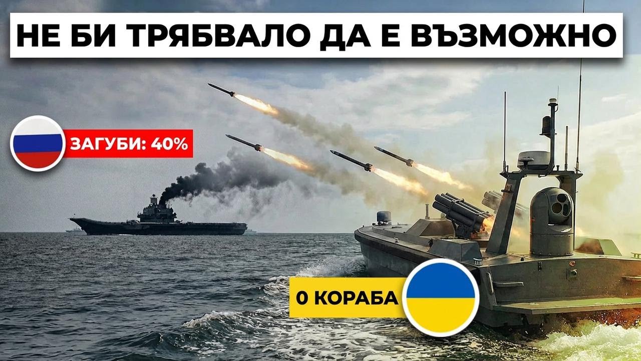 Как Украйна разби руската флота без нито един кораб