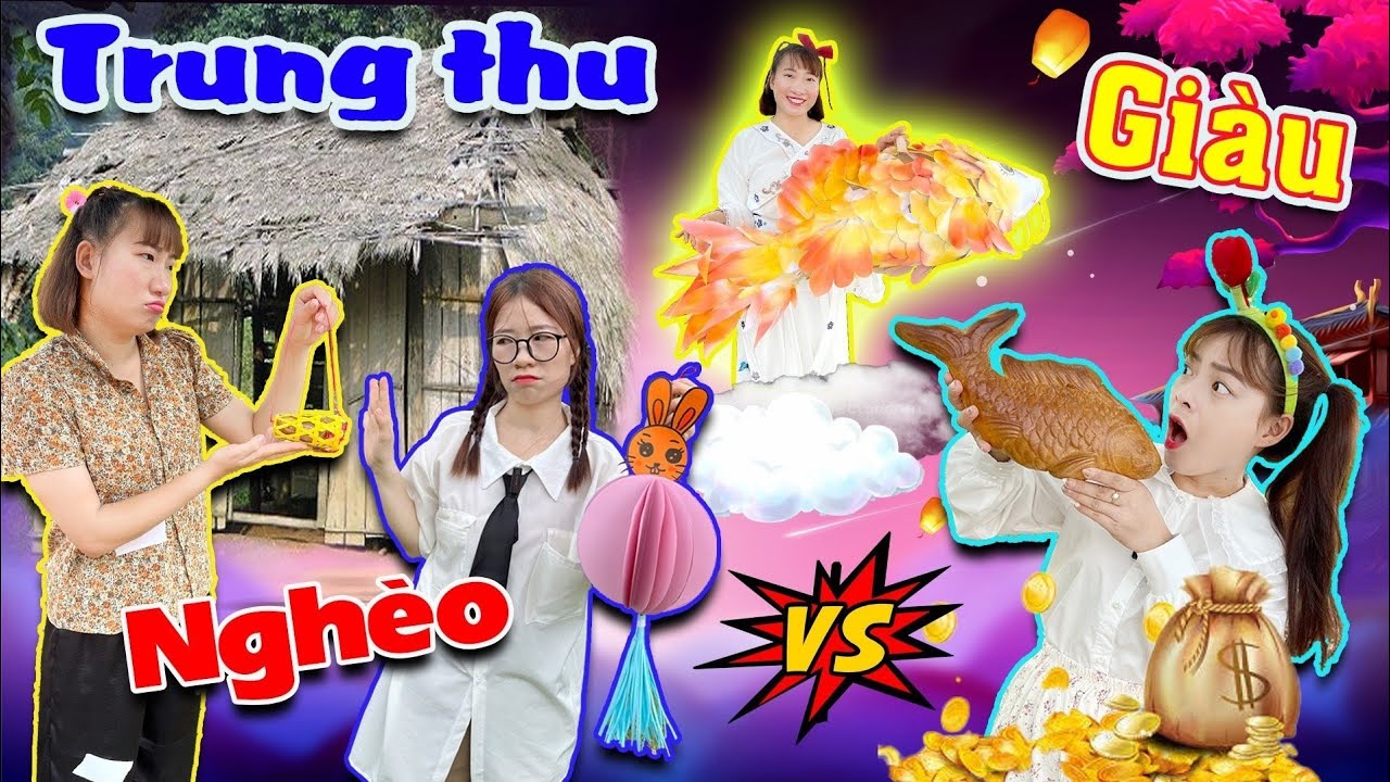 Trung Thu Nhà Giàu VS Trung Thu Nhà Nghèo | Tuyết Tuyết TV