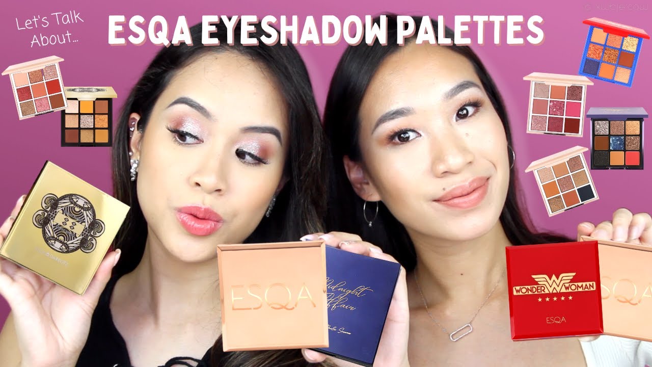 KUPAS TUNTAS SEMUA ESQA EYESHADOW PALETTE | Review + Swatch Semua Warna!