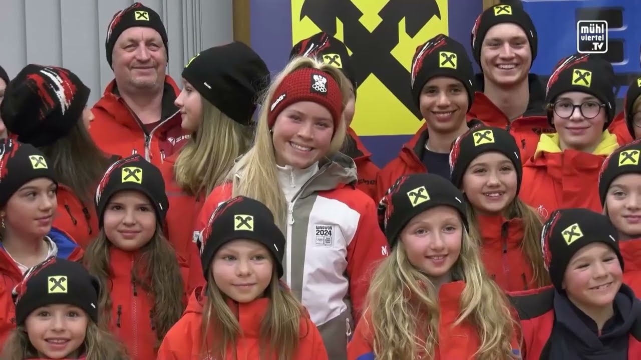 Verabschiedung Lena Westermayr aus Königswiesen zur Jugendolympiade