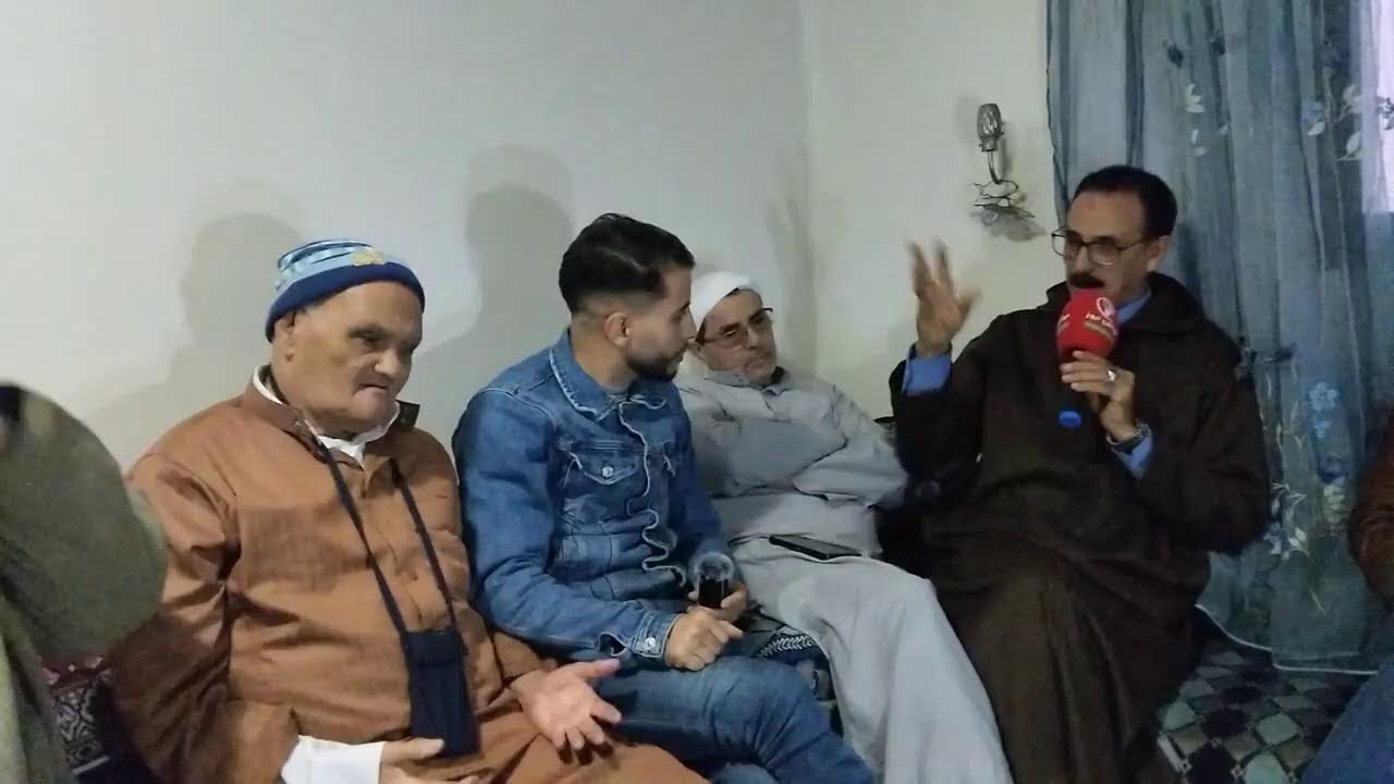الرايس حماد أوطالب المزوضي و أصدقائه في ضيافة الرايس مبارك إحيحي بومهدي