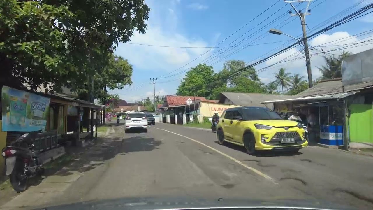 Driving from Anyer to Mancak, A Scenic Road Through Serang, Banten