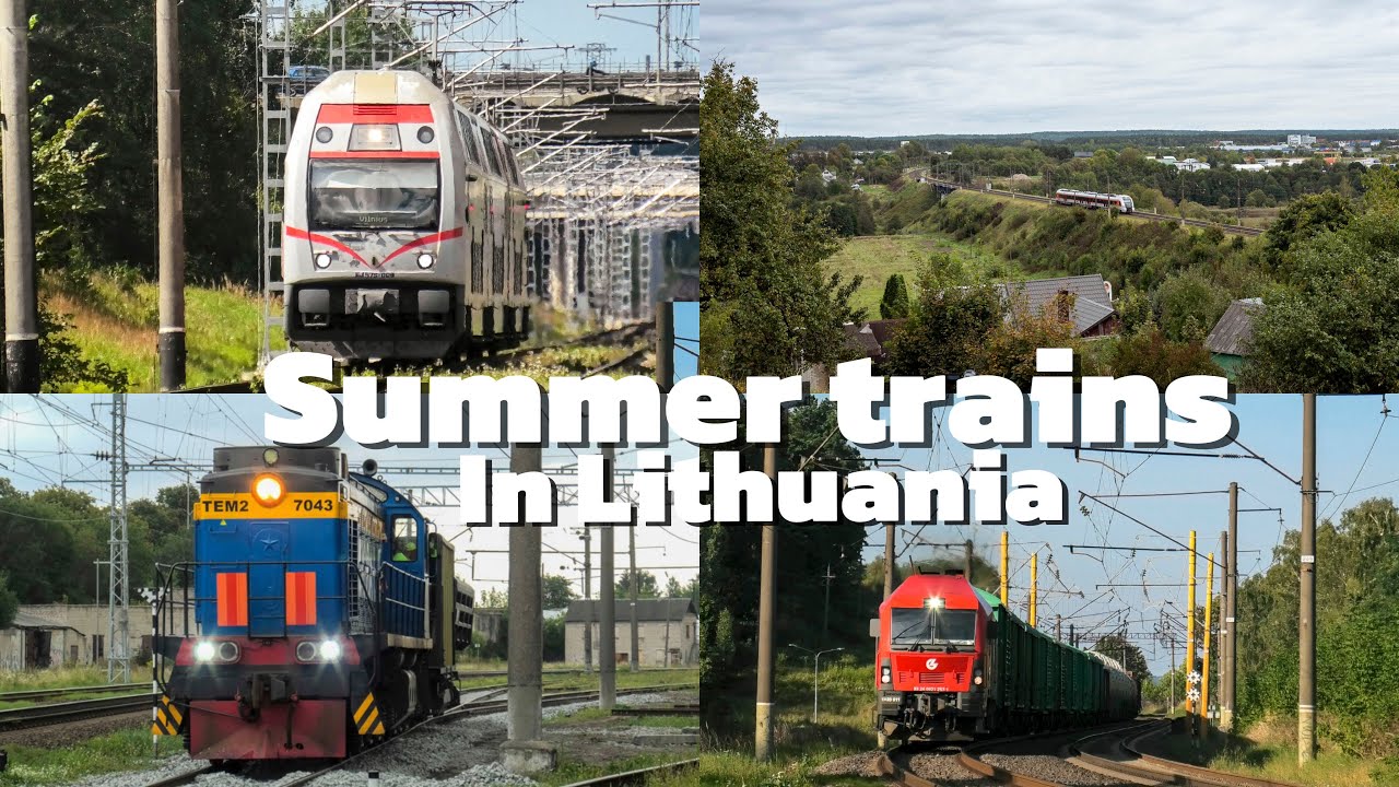 Summer train compilation: Lithuania edition