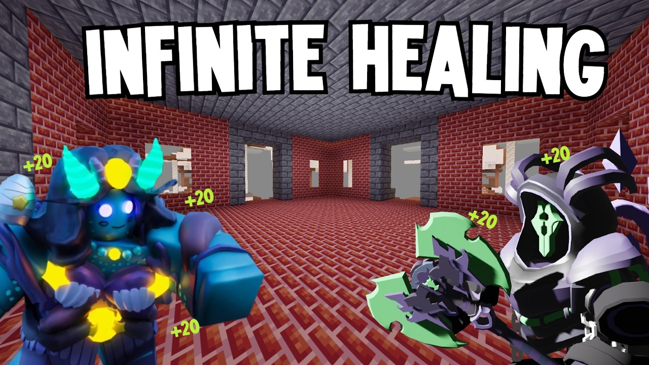 So I used the SHEILA + VOID REGENT Combo in Roblox Bedwars..