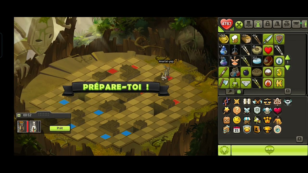 Dofus Touch présentation stuff panoplie terre iop 200