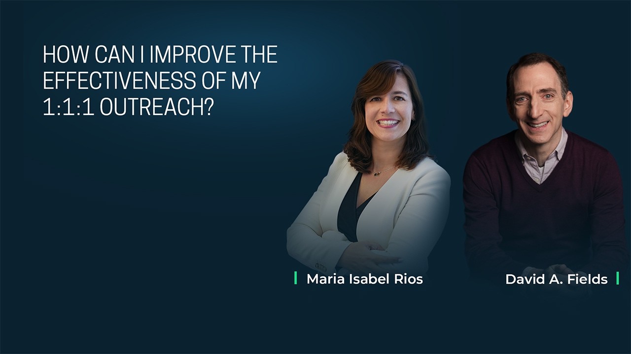 How Can I Improve the Effectiveness of My 1:1:1 Outreach?