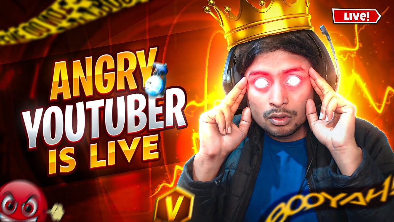 NO GALI CHALLENGE DAY 18 😲 ANGRY  YOUTUBER TOP 1 😎👽 #nonstopgaming #freefirelive #rai ⭐ #rggamer
