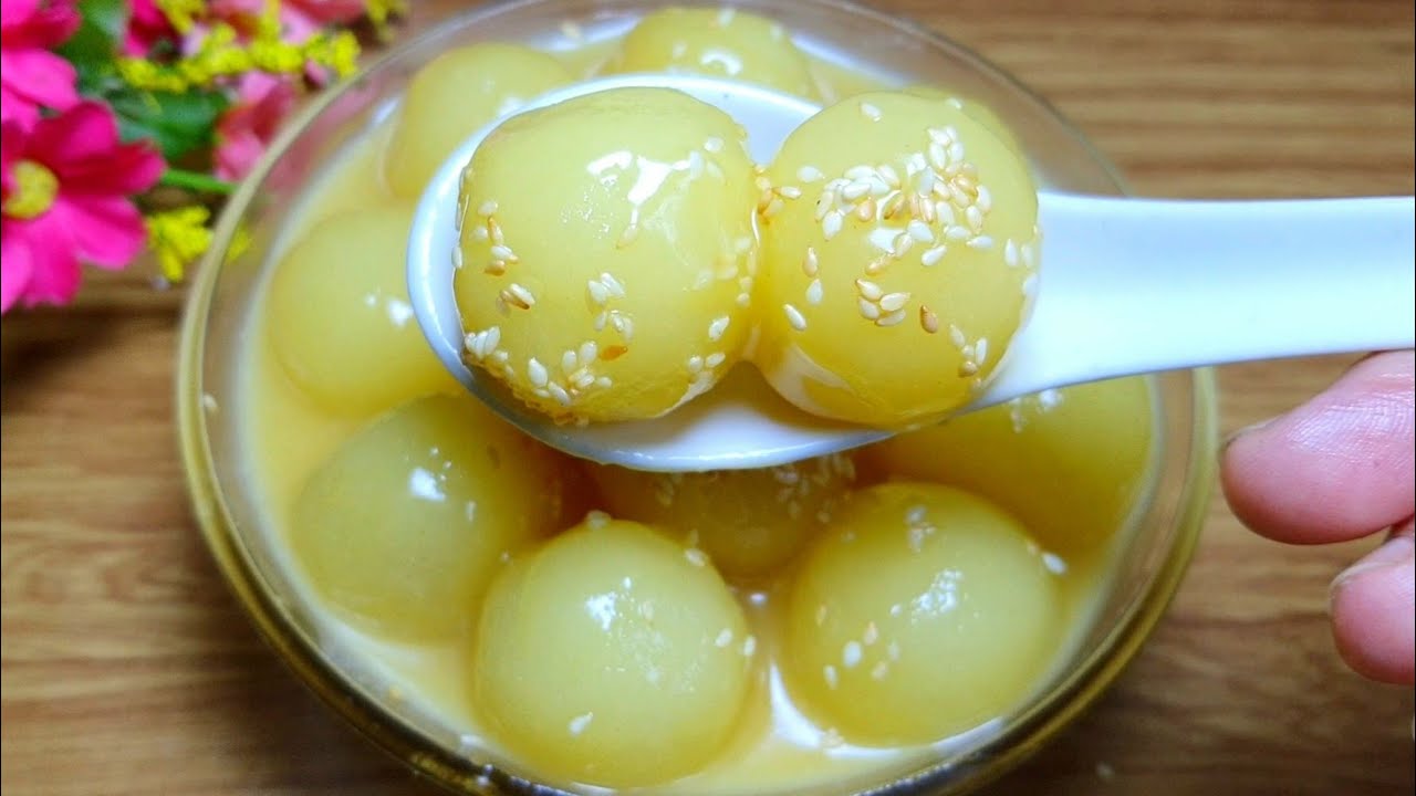 Cách nấu Chè Khoai Mì mềm dẻo không bị bỡ béo ngon từ nước cốt dừa - Tú Lê Miền Tây