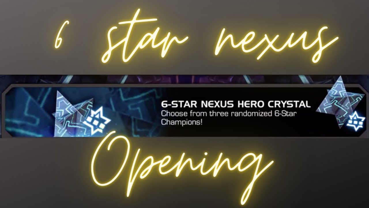 30 May 6 star nexus crystal opening