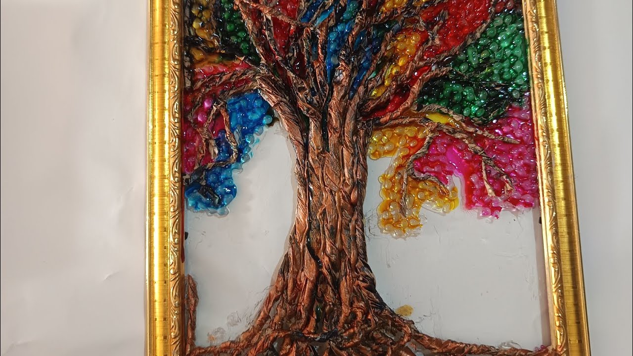 west paper DIY 👌crafts simple work🥰 how to make peppar tree 🥰