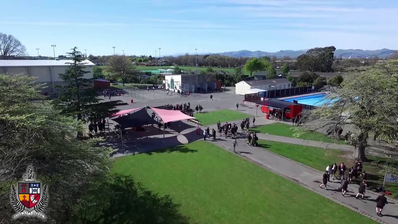 St Bede's College| Christchurch | Aerial Flyover