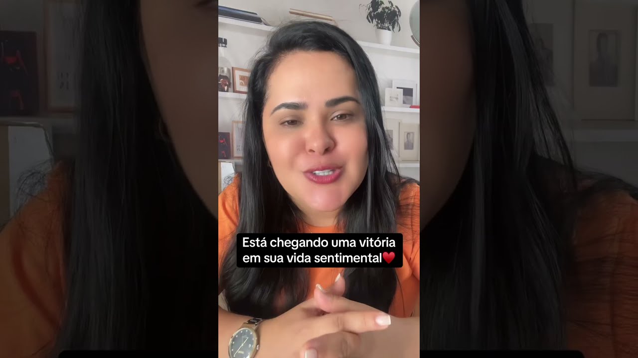 Chegando uma vitória em sua vida sentimental♥️