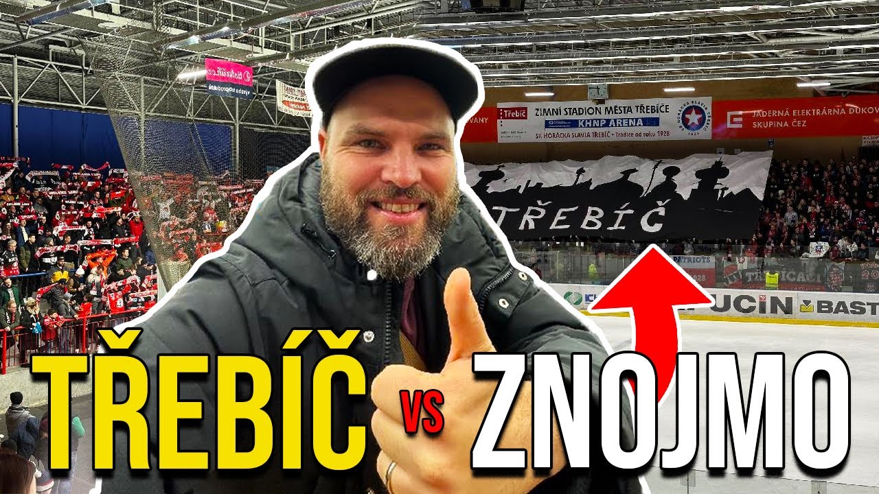 Z🔥KOTLE! Pochody městem! Obří choreo Třebíče! Invaze ze Znojma! Derby! HIT Chance ligy TŘEBÍČ-ZNOJMO