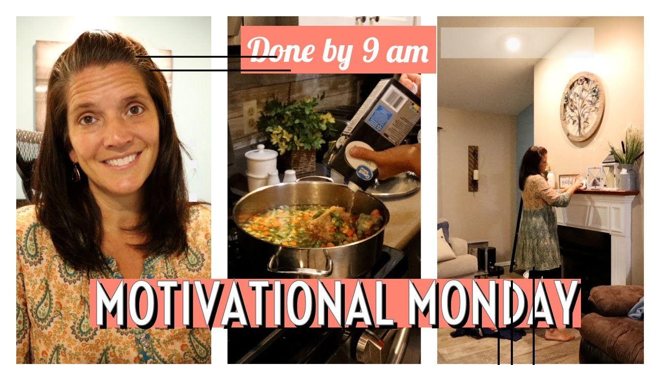 Motivational Monday done by 9 am