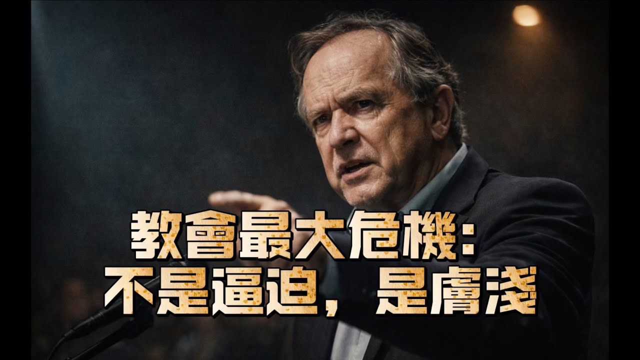 教會最大危機：不是世界黑暗，而是屬靈膚淺｜達拉斯·威拉德；為什麼達拉斯·威拉德說：今天的教會正在失敗？【靈修經典200講】（47）