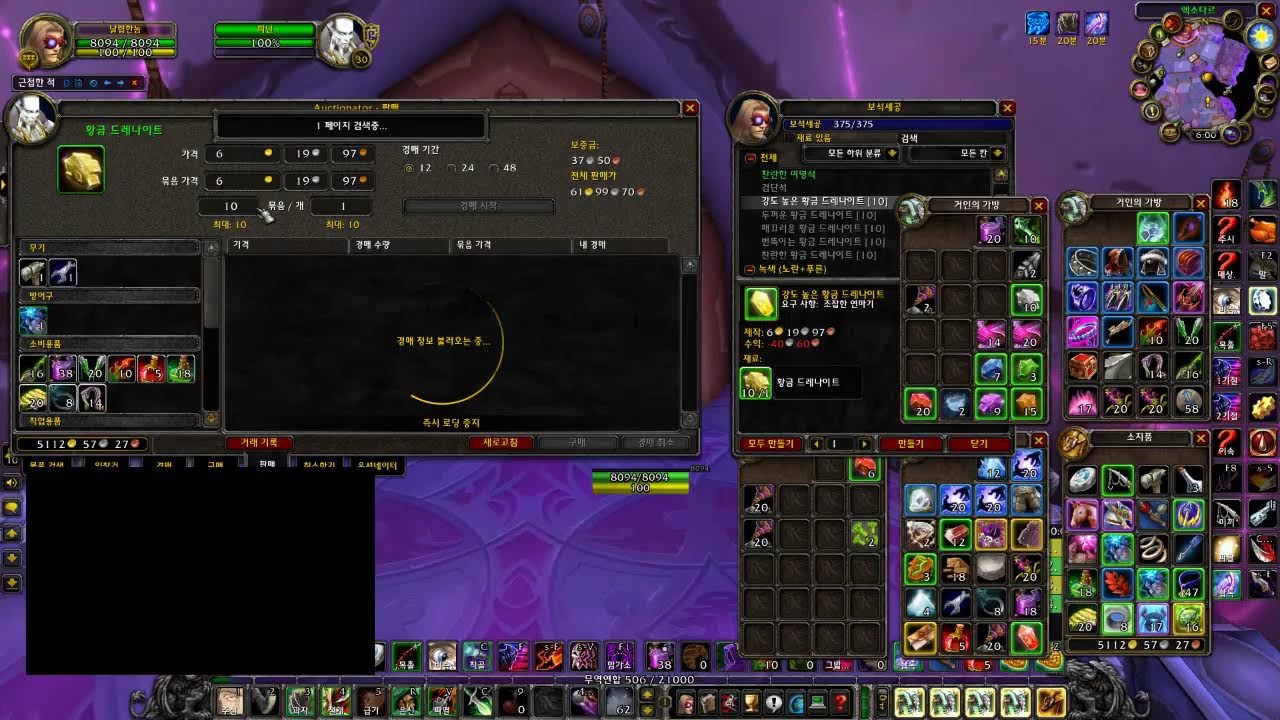 투기장 2000+ 날렵한놈 와우 클래식 불타는성전