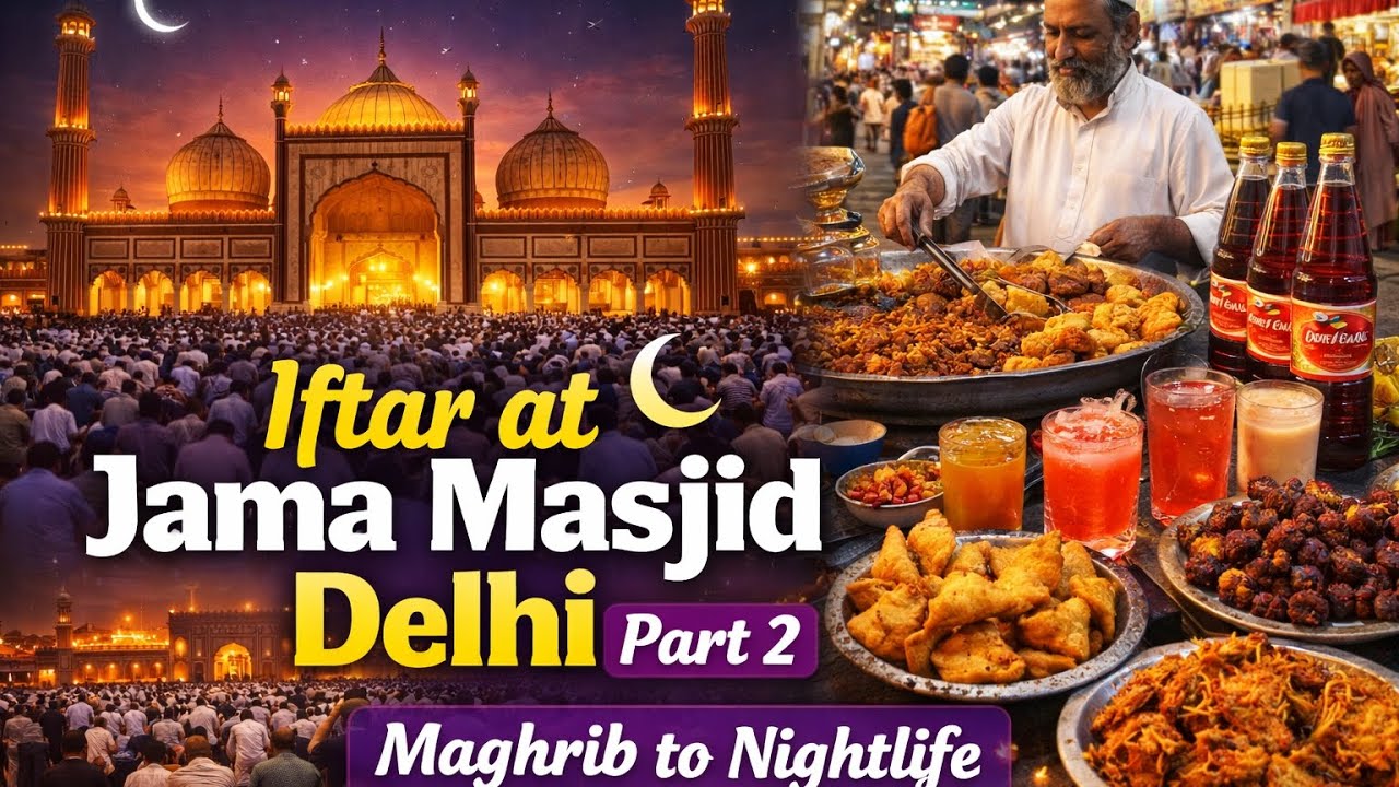 Jama masjid nightlife in Ramadan❤️#shiamly#viralvlog#ramdankareem 