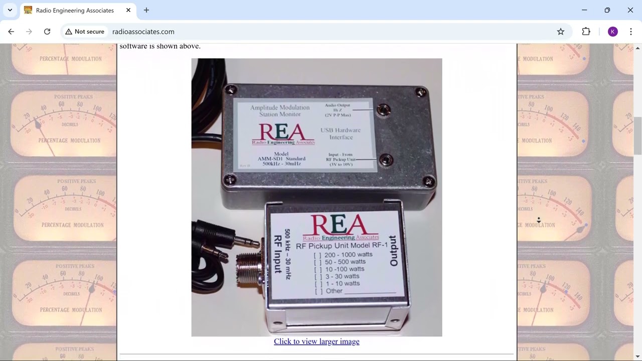 REA AM modulation monitor and Thetis asymmetry