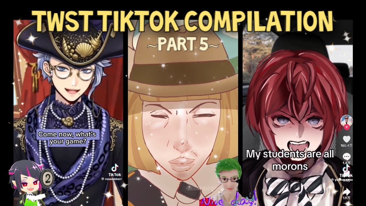 🦐 TWISTED WONDERLAND TIKTOK COMPILATION PART 5 🦐 (requested)