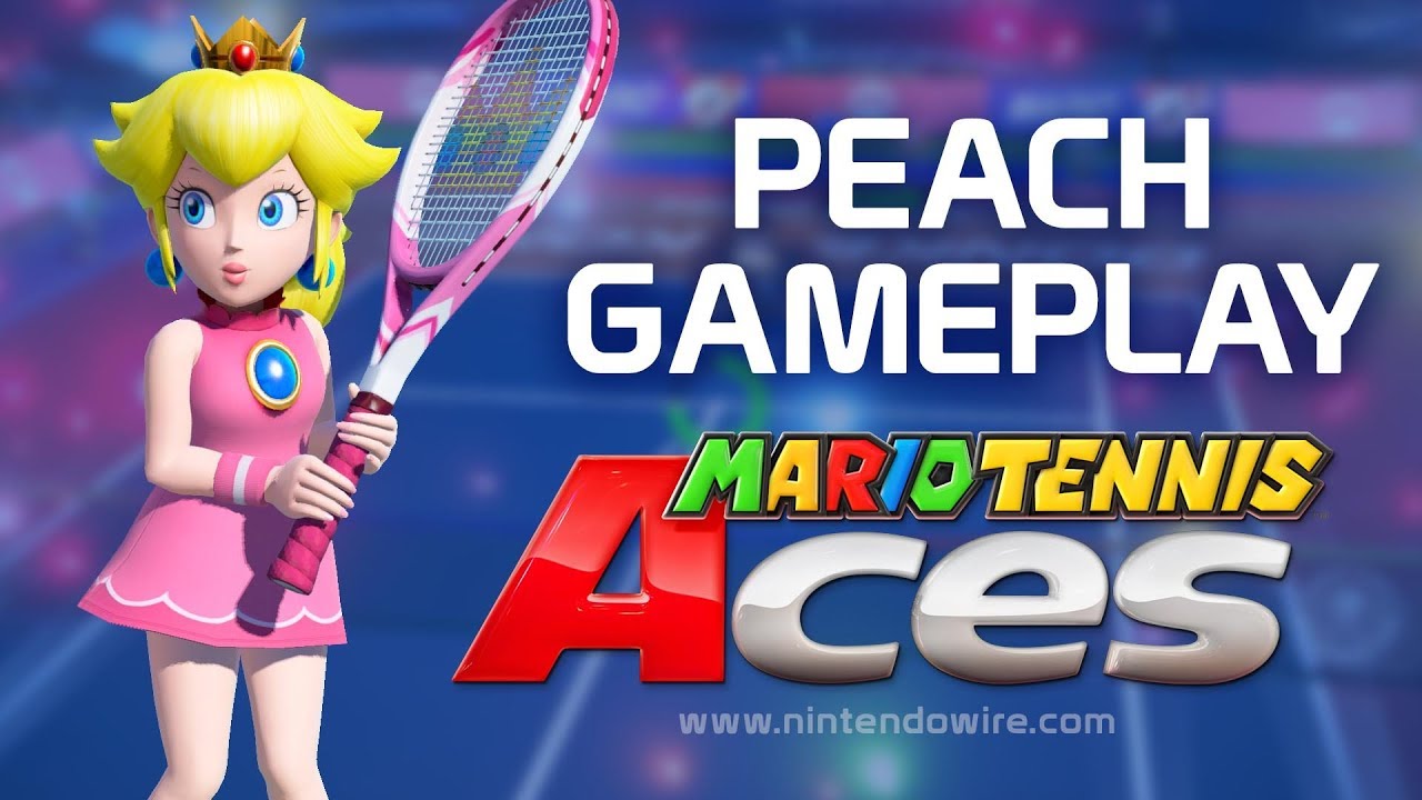 Mario Tennis Aces | Princess Peach Tournament Gameplay