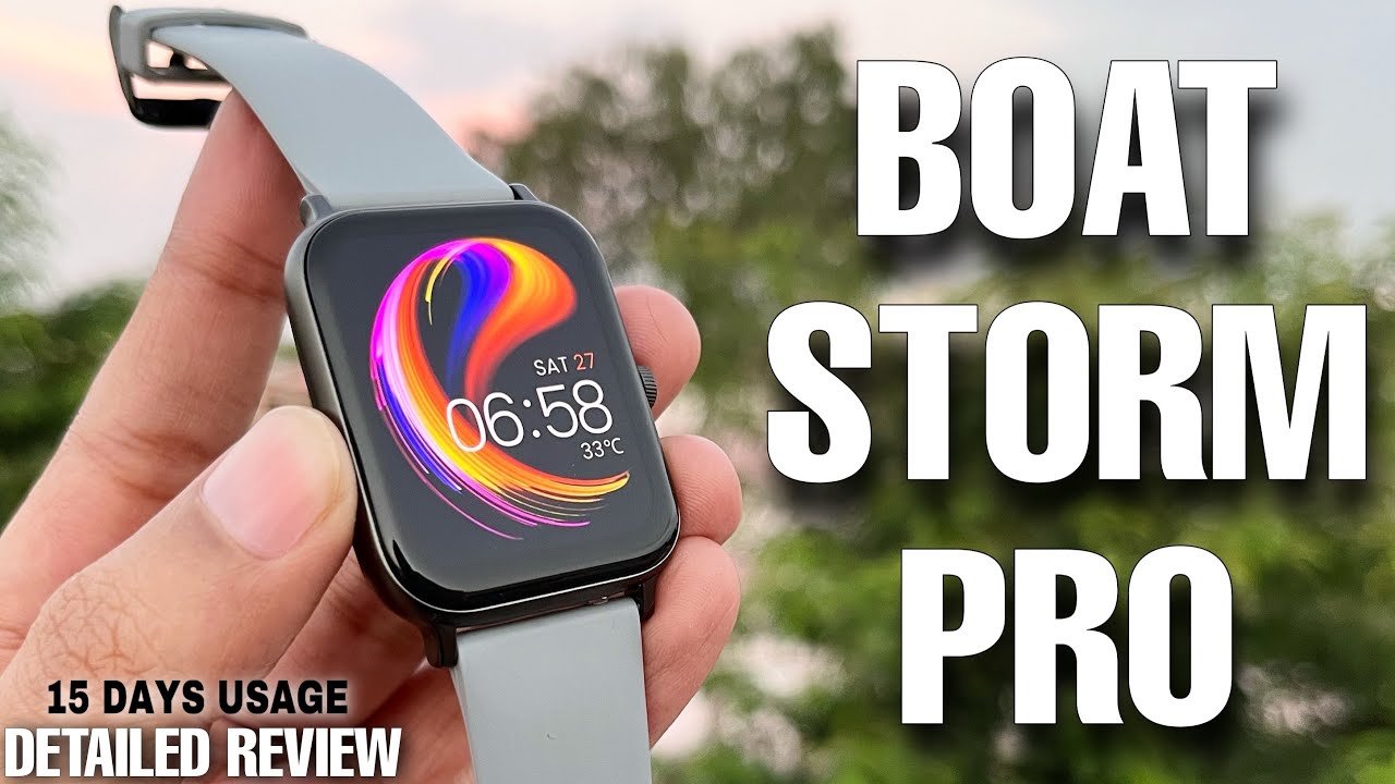 Boat storm Pro Smartwatch Detailed Review In Hindi 2022 | boAt new smart watch | Buy or Not?