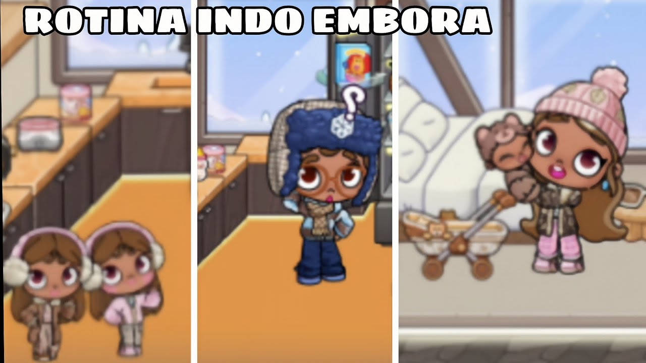 ✨️ROTINA INDO EMBORA DA CASA DAS MONTANHAS ✨️(AVATAR WORLD) ~rotinas e histórinhas°☆~