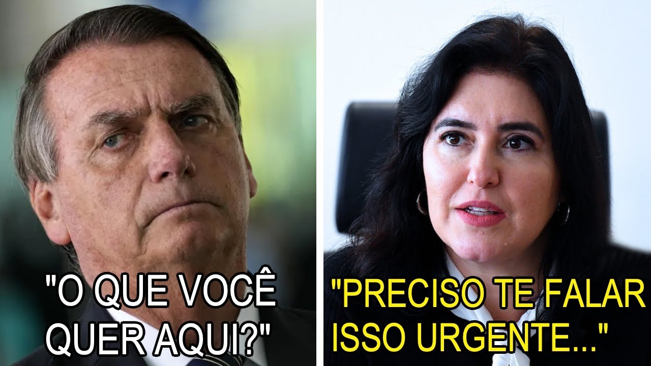 SIMONE TEBET vai até a casa de BOLSONARO com uma NOTÍCIA que deixa Todos Espantado Acompanhe: